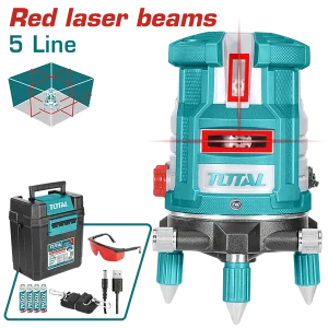 Láser de línea autonivelante (rayos láser rojos)