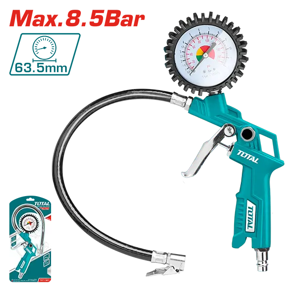 Inflador Con Manómetro