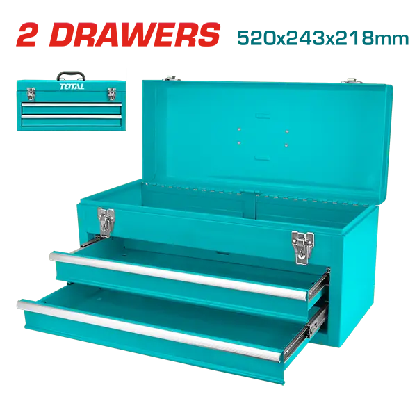 Caja de herramientas portátil con cajón