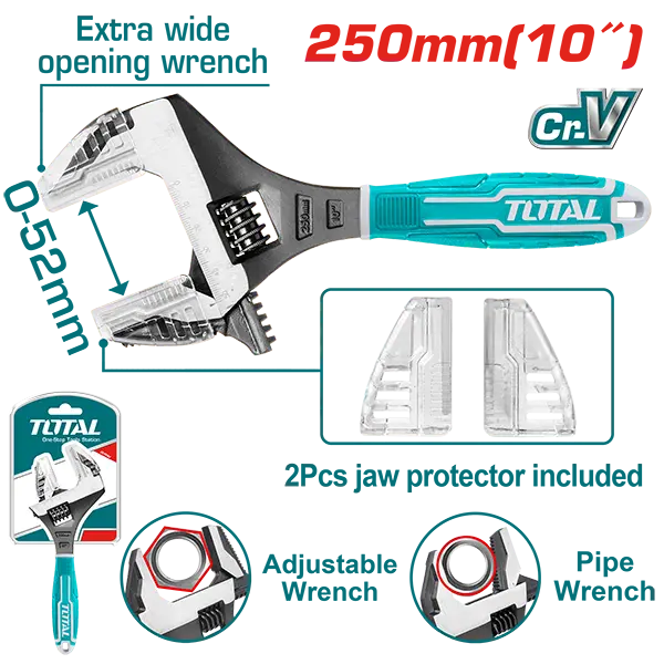 Llave ajustable 2 en 1