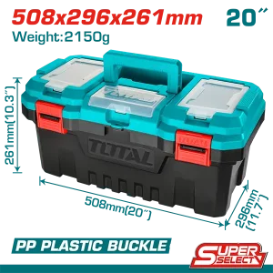 Caja de herramientas de plástico de 20″