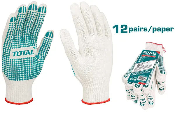 Guantes De Punto Y PVC