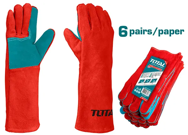 Guantes Para Soldadura De Cuero