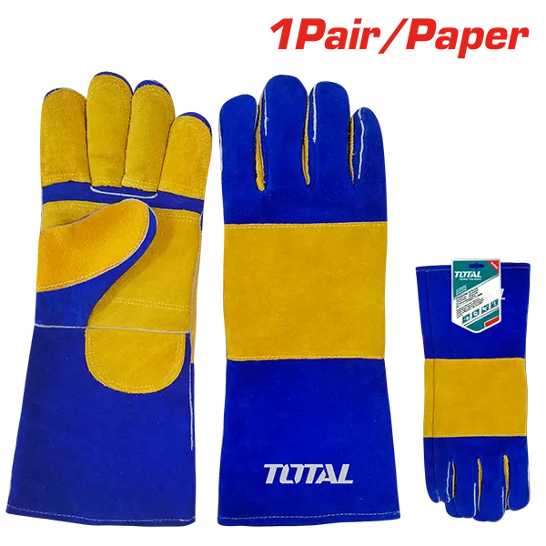 Guantes de cuero para soldar