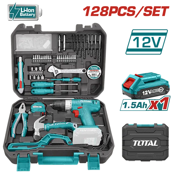 Juego de herramientas de 128 Pzs